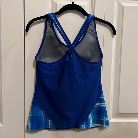 Nike Dri-Fit Crossback Blue Womens Size S - Picture 3 of 5